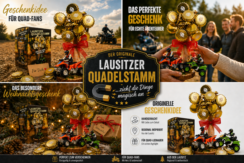 Der originale Quadelstamm - Geschenkideen