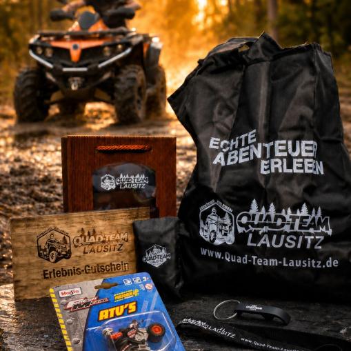Geschenktüte mit Quad