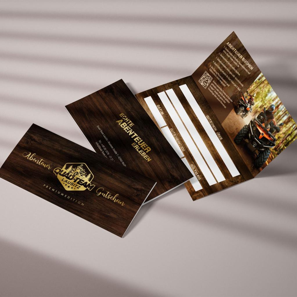 Premium Karton-Gutschein