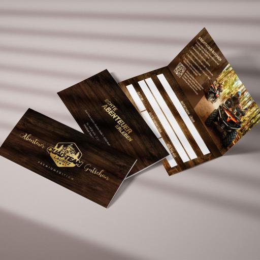 Premium Karton-Gutschein