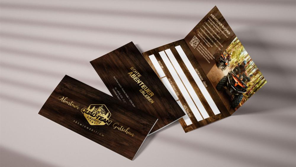 Premium Karton-Gutschein